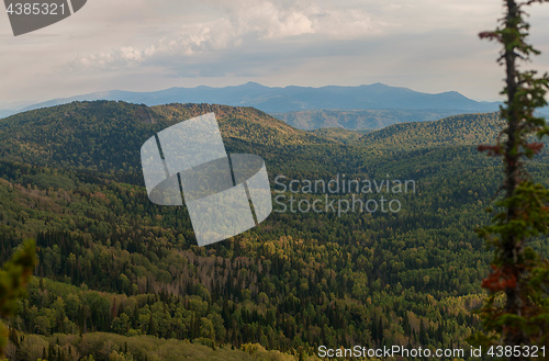 Image of Beauty view in mountains of Altai