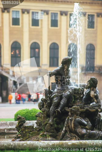 Image of Palace Schonbrunn in Vienna, Austria