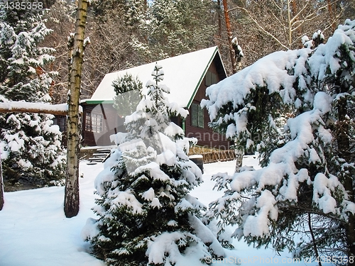 Image of Chalet in winter