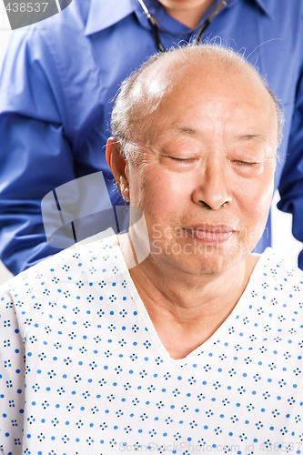 Image of Doctor and patient