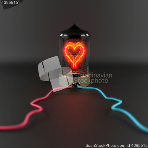 Image of Nixie Tube Heart