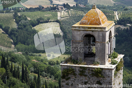 Image of top of the bell tower