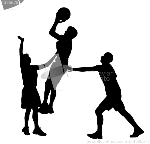 Image of Basketball  action