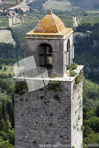 Image of top of the bell tower