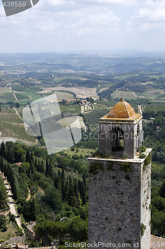 Image of top of the bell tower