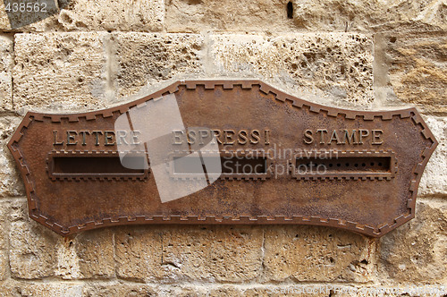 Image of italian wall box