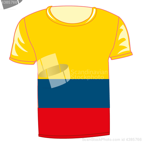 Image of T-shirt flag Columbia