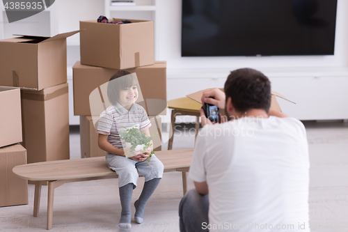 Image of Photoshooting with kid model