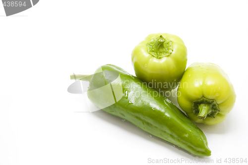 Image of Green sweet pepper