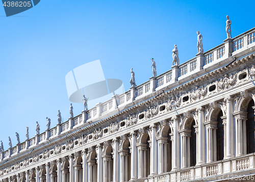 Image of Venice, Italy - Columns perspective