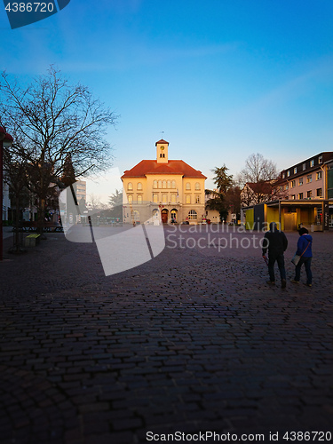 Image of the market square of Sindelfingen Germany