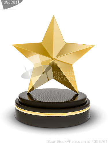 Image of bronce star trophy