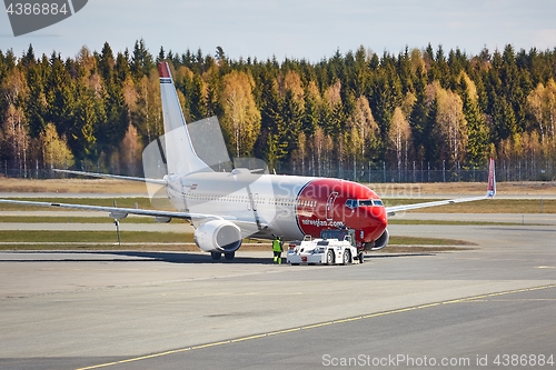 Image of Plane at the airport