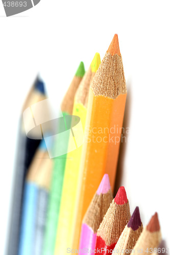 Image of Close-up pencil.