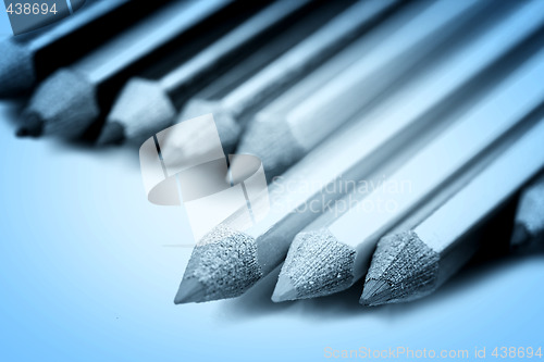 Image of Close-up pencil.