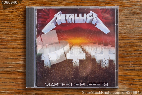 Image of Metallica Master Of Puppets CD