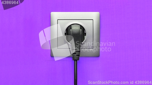 Image of Electric Socket Closeup
