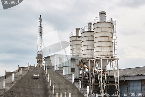Image of Industrial silo structures
