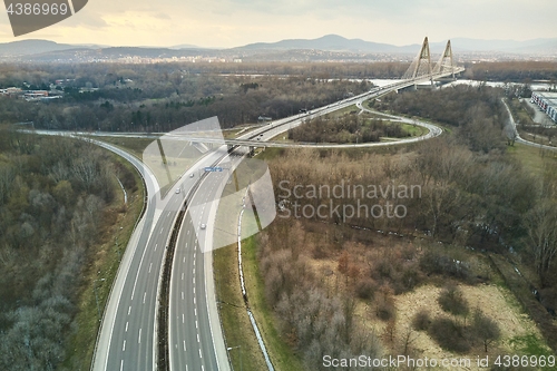 Image of Highway with low traffic