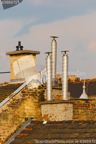 Image of Roofs and chimneys