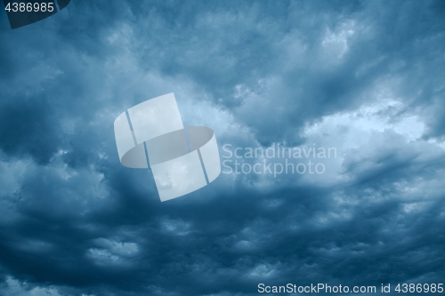 Image of Stormy clouds in the sky