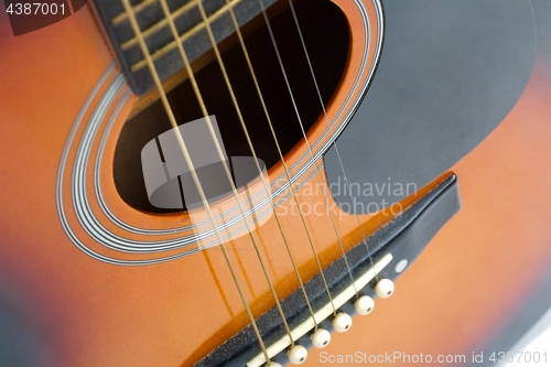 Image of Acoustic Guitar Detail