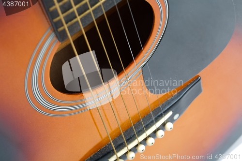 Image of Acoustic Guitar Detail