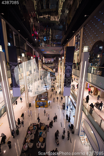 Image of modern shopping center