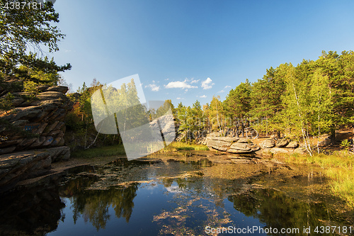 Image of Beauty view on Mohovoe lake