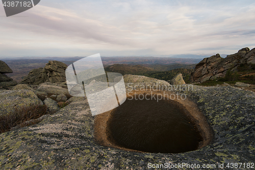 Image of Beauty view in mountains of Altai