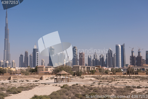 Image of Panorama Dubai city