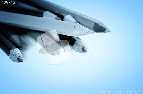 Image of Close-up pencil.