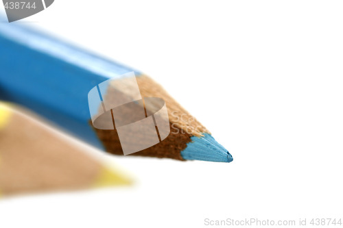 Image of Close-up pencil.