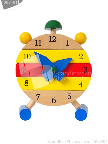 Image of Toy clock on white