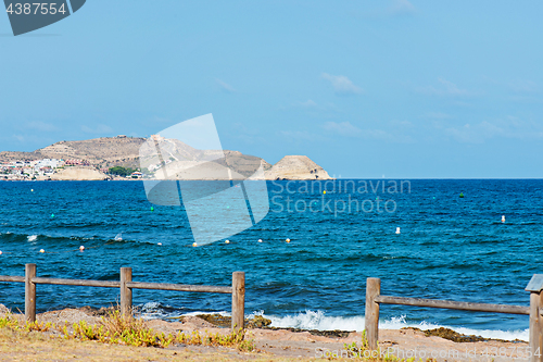 Image of Panoramic view to the sea and village