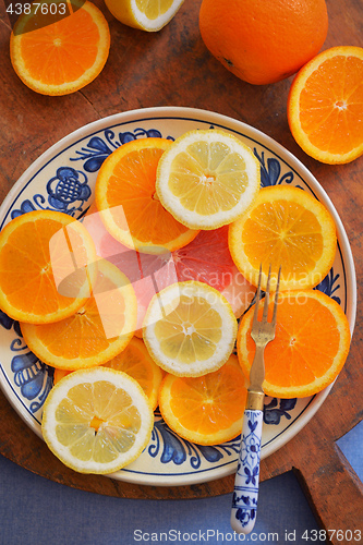 Image of Fresh citrus fruits