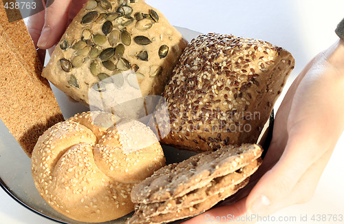 Image of Assortment of baked bread