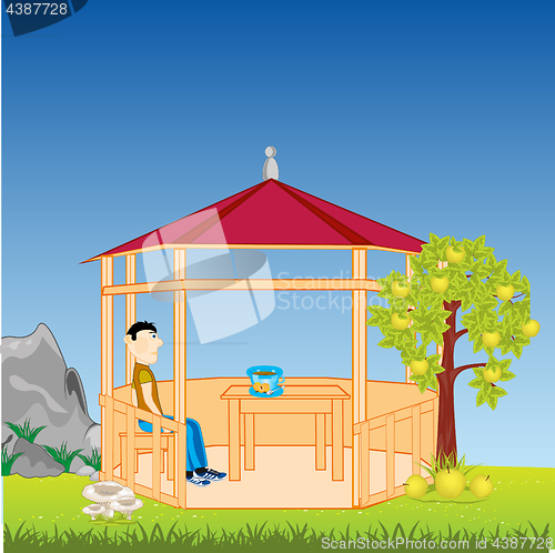 Image of Summerhouse on nature