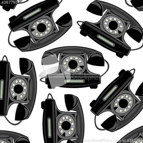 Image of Stationary telephone pattern