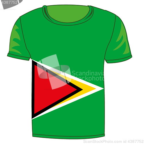 Image of T-shirt flag Gayana