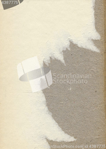 Image of Off white cardboard texture background