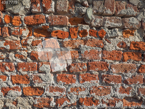 Image of Red brick wall background