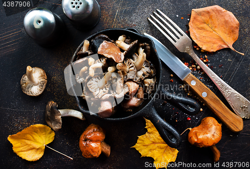 Image of fried mushroom