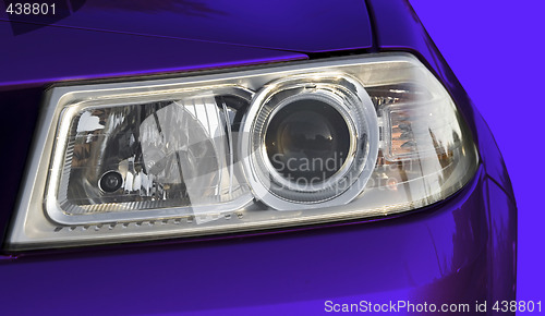 Image of Car headlight