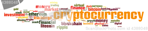 Image of Cryptocurrency word cloud