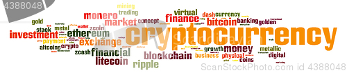 Image of Cryptocurrency word cloud