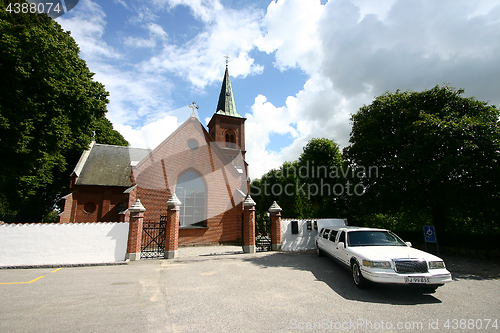 Image of Wedding at Vinderød church in 2004