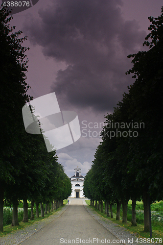 Image of Church in hoersholm slotshave