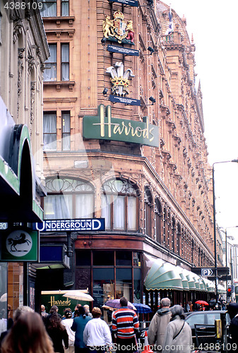 Image of Harrods department store.