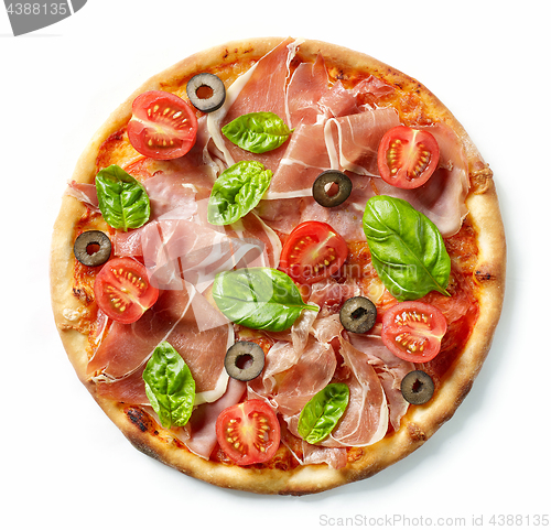 Image of Freshly baked pizza